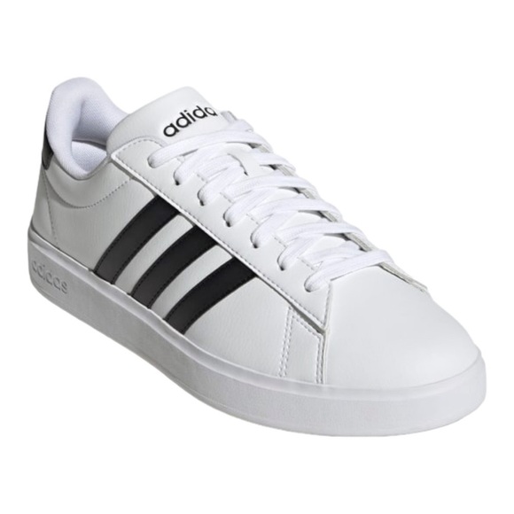 Adidas GRAND COURT 2.0 SHOES (men's) white/black - Picture 1 of 16